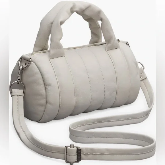 RAG & BONE LEATHER DUFFLE CLOUD MINI NWT - Picture 2 of 7